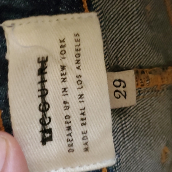 Mcguire denim skirt with front slit S29 - Picture 6 of 13